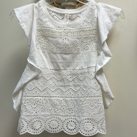 New Women’s Anthropologie Sustainable Lace Tank!!🔥🔥🔥 - Picture 5 of 13